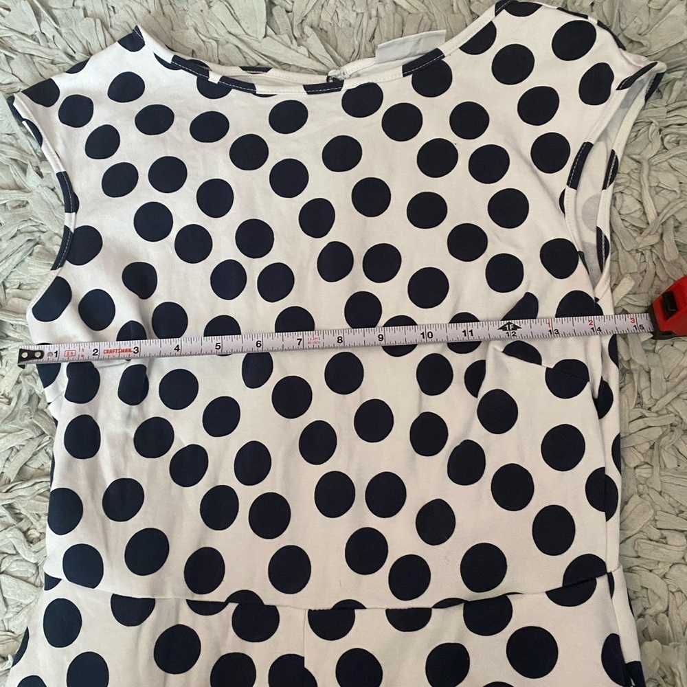 Cute White and Navy Midi dress - Picture 13 of 15